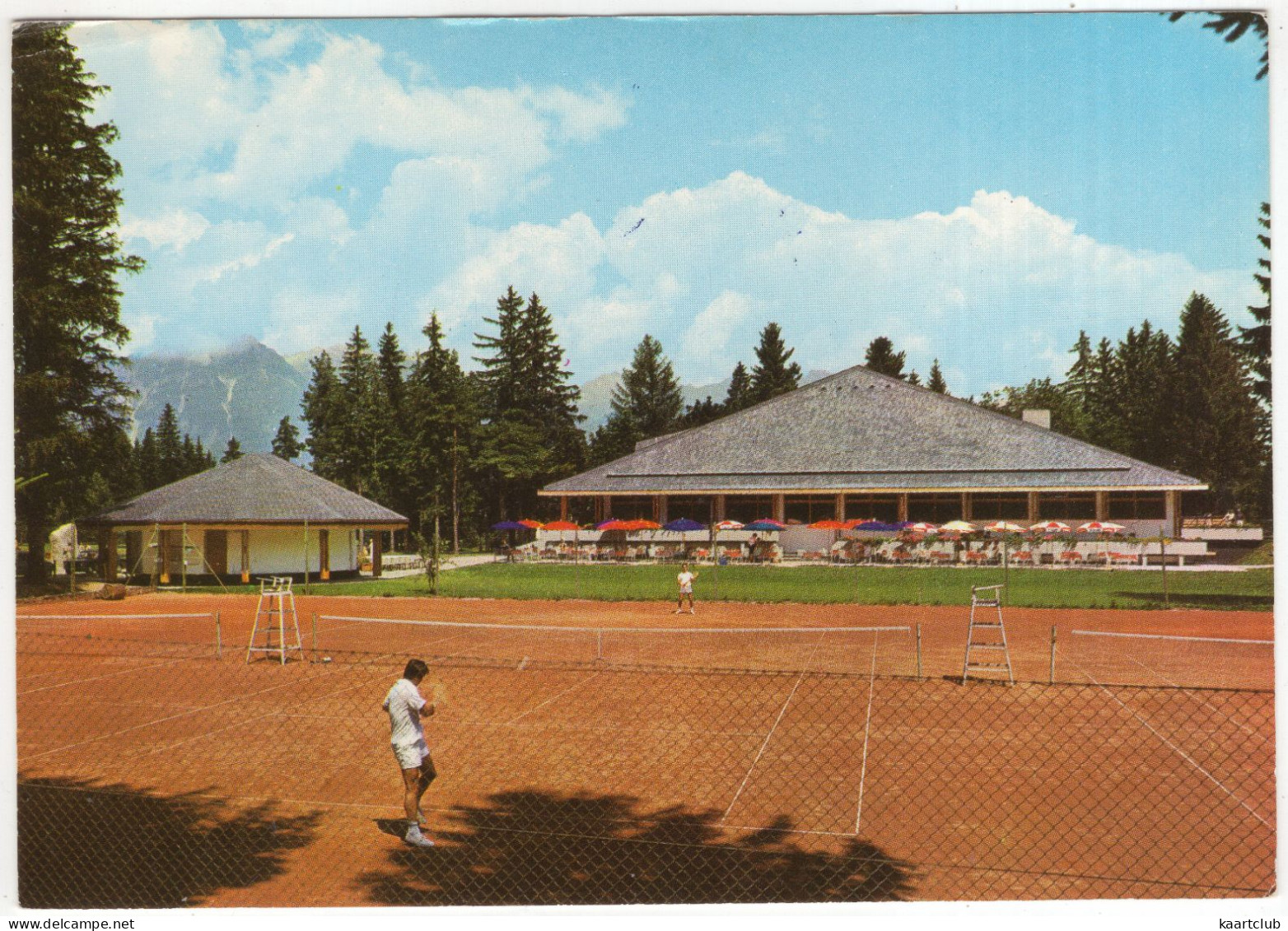 Kurort Igls - Tirol - 900 M - Kurhaus (Tennisplätze) - (Österreich, Austria) - Tennis - Igls