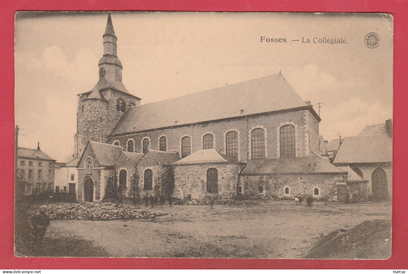 Fosses - La Collégiale  ( Voir Verso ) - Fosses-la-Ville