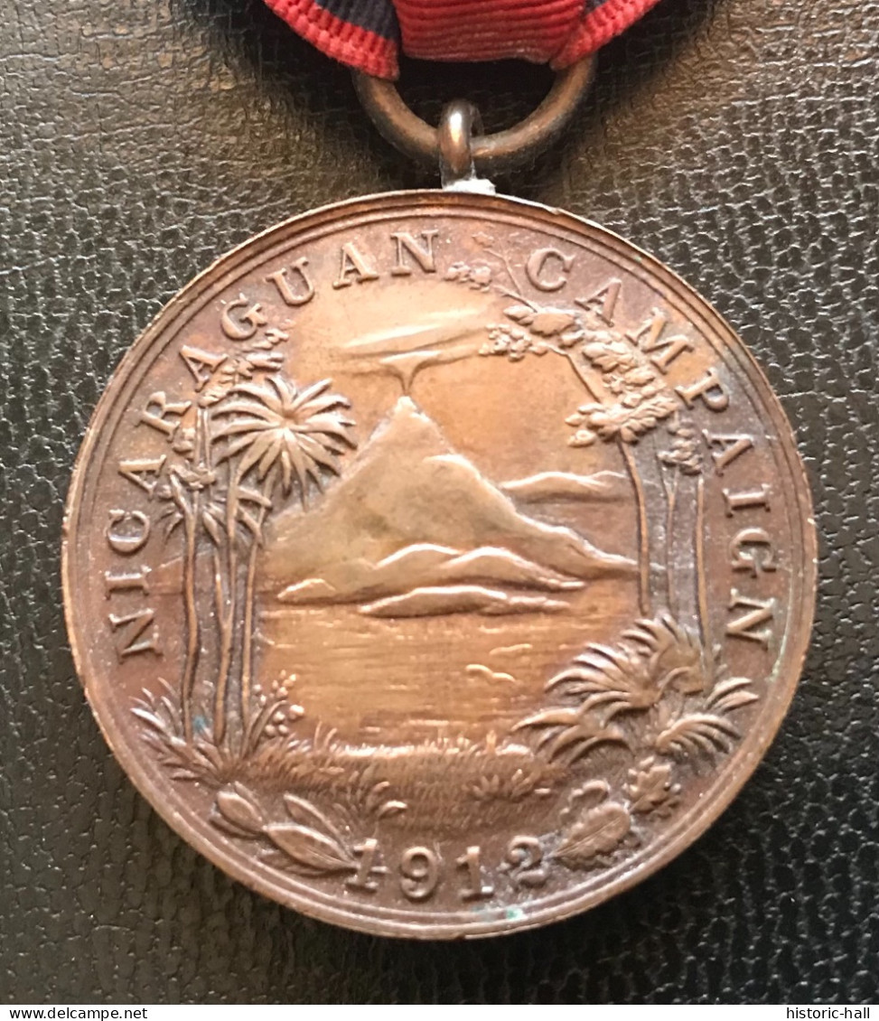 Medaille - USA - Campagne Du Nicaragua - 1912 - Estados Unidos