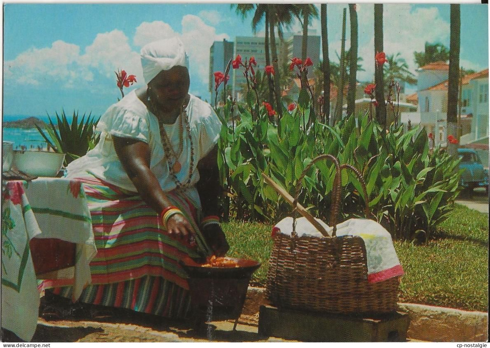 SALVADOR WOMAN PREPARING ACAROJE FOOD - Salvador De Bahia