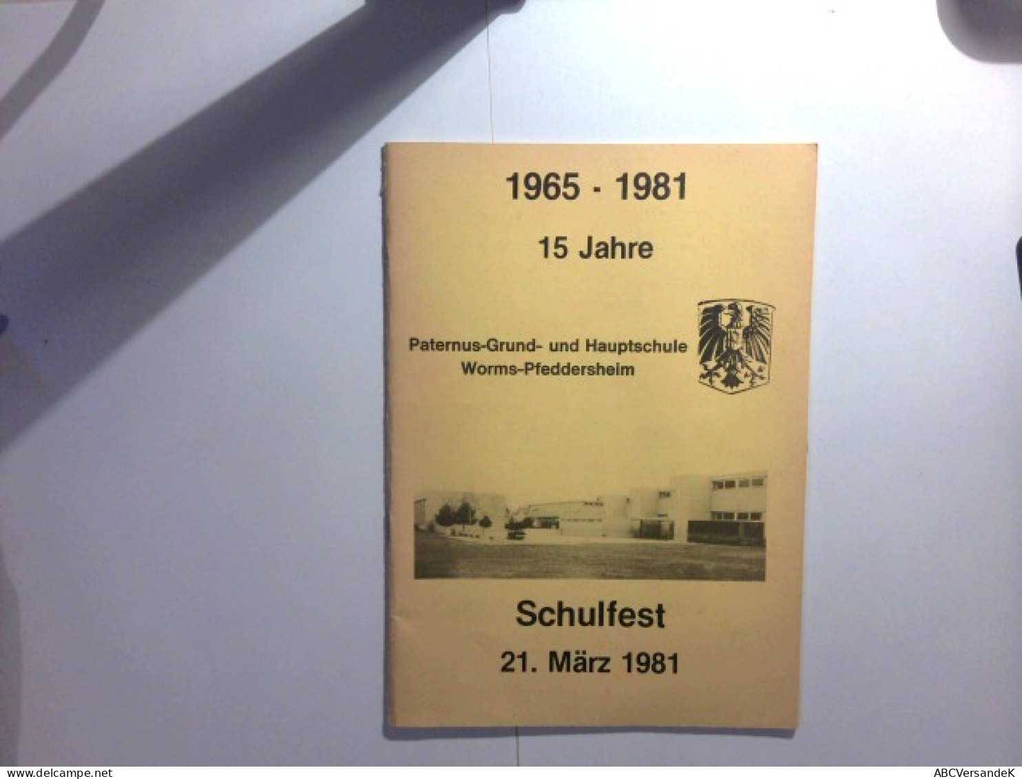 15 Jahre Paternus - Grund - Und Hauptschule Worms - Pfeddersheim 1965 - 1981 - Allemagne (général)