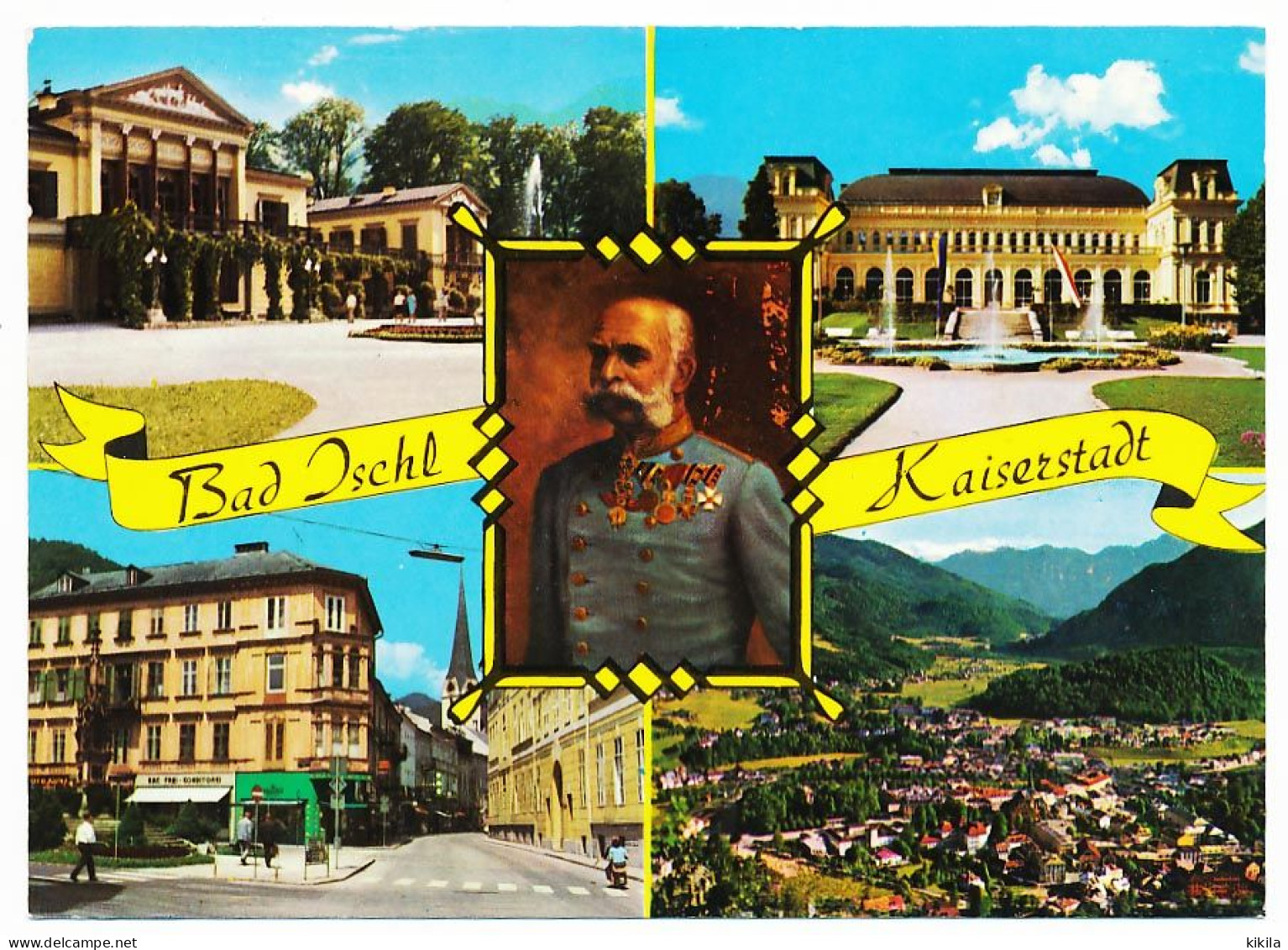 CPSM  10.5 X 15 Autriche (22) Tirol  BAD ISCHL Im Salzkammergut Sommerresidenz V. Kaiser Franz Joseph I - Ischgl