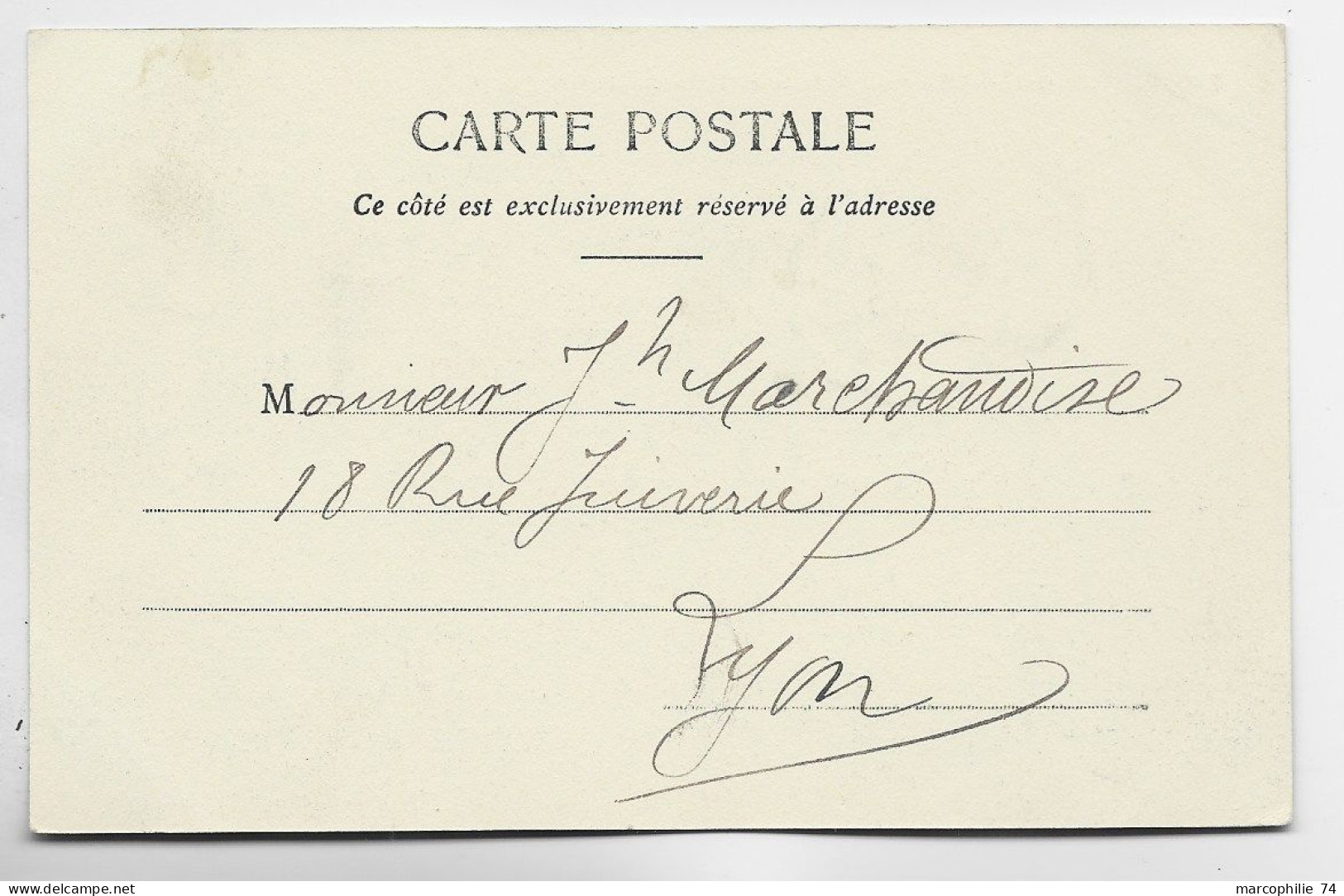 MONACO 5C AU RECTO CARTE CONVOYEUR NICE A VINTIMILLE 1 DEC 1903 - Storia Postale