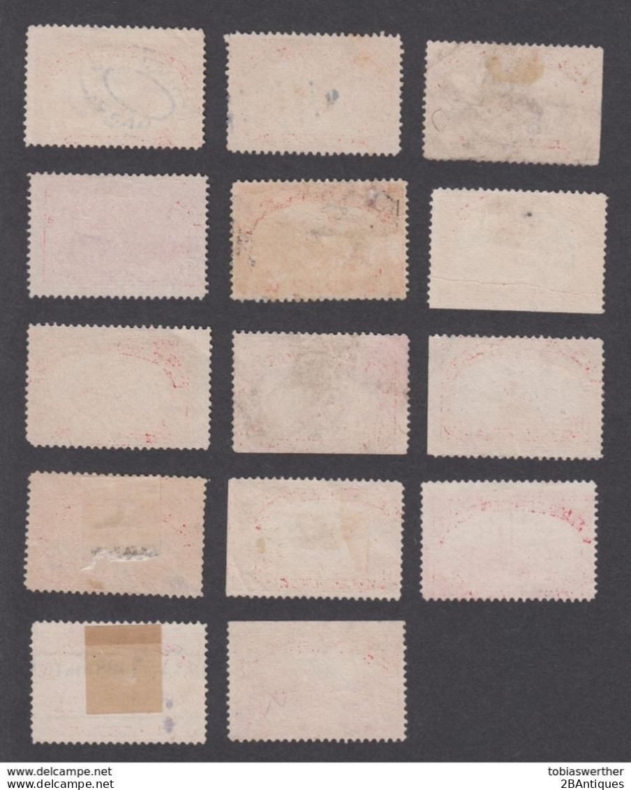 US 1913 Parcel Post Stamps - Reisgoedzegels