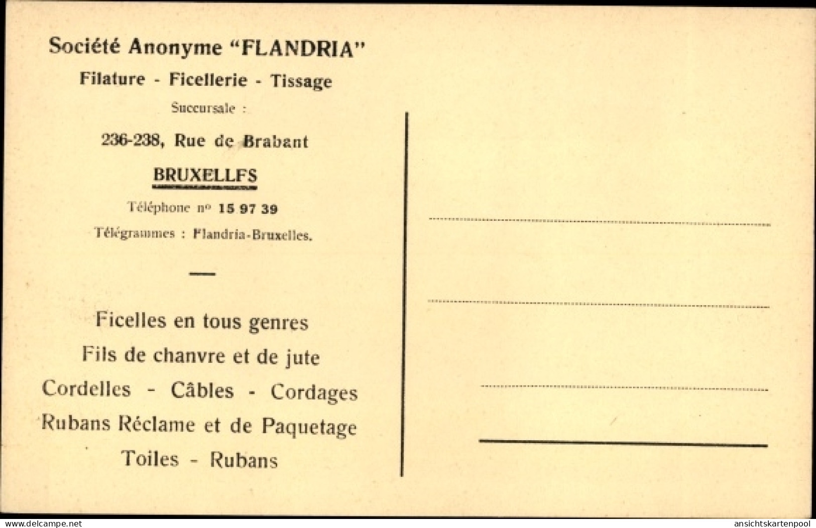 CPA Bruxelles Brüssel, Machines A Polir, Société Anonyme Flandria, Maschinen In Fabrikhalle - Bruxelles-ville