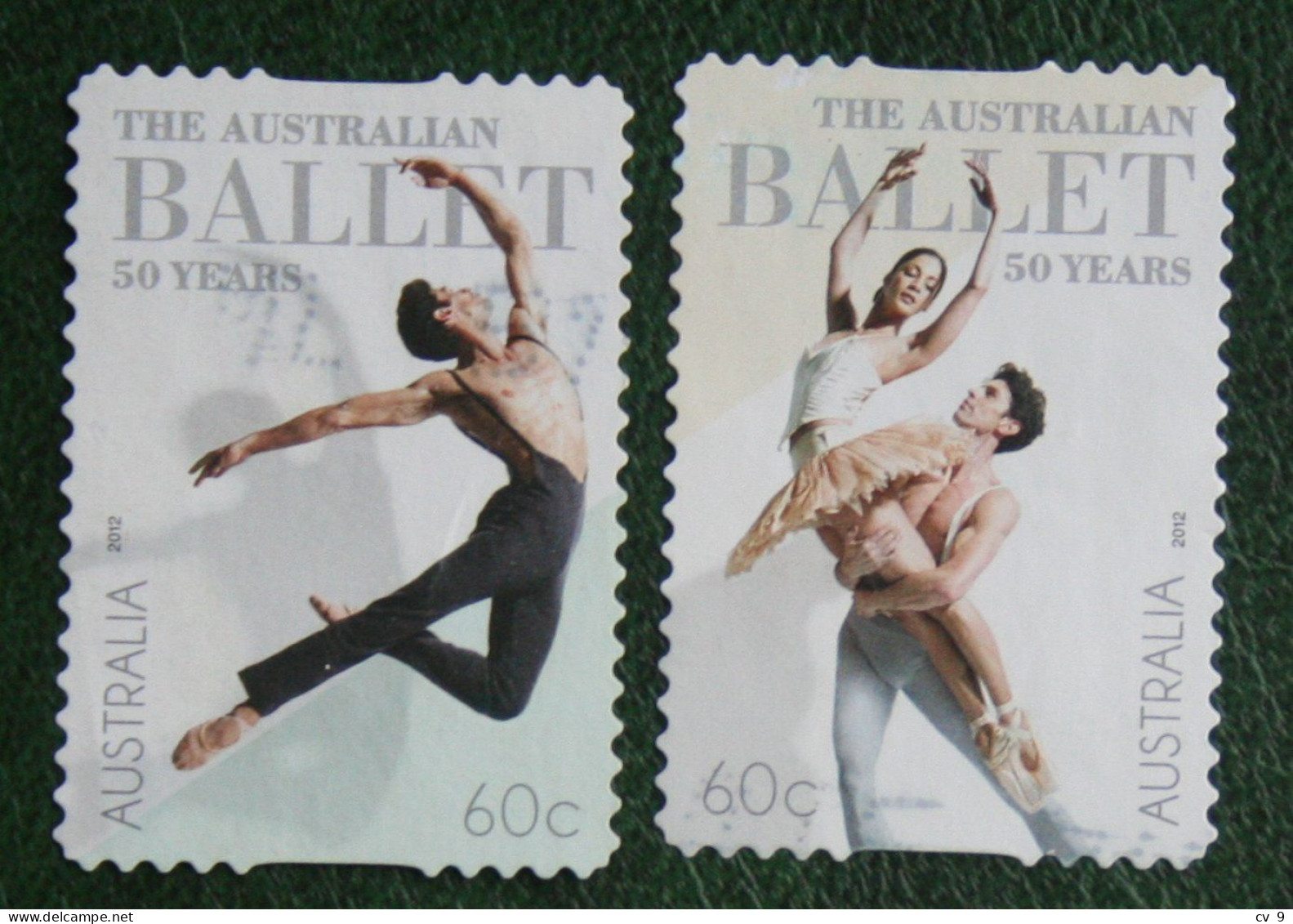 50 Years Of The Australian Ballet 2012 Mi 3842-3843 Y&T - Used Gebruikt Oblitere Australia Australien Australie - Used Stamps