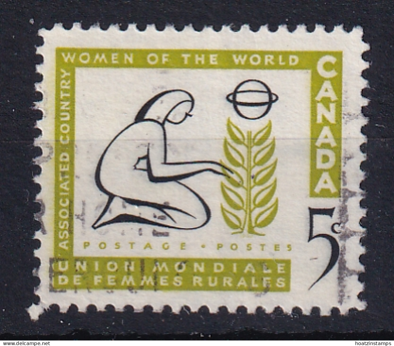 Canada: 1959   Associated Country Women Of The World Commemoration  Used - Gebruikt