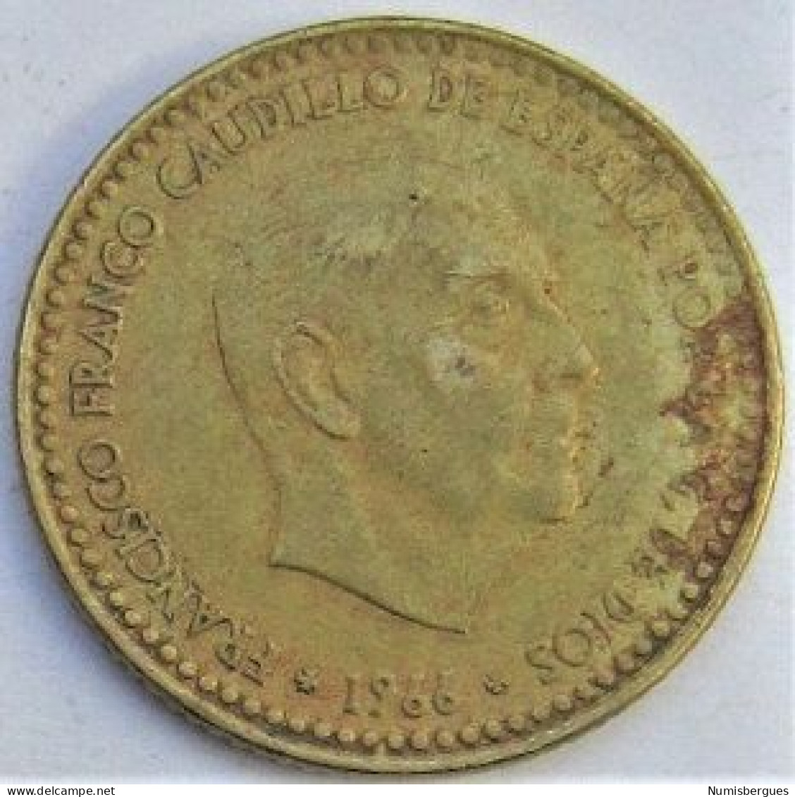 Pièce De Monnaie 1 Peseta 1975 - 1 Peseta