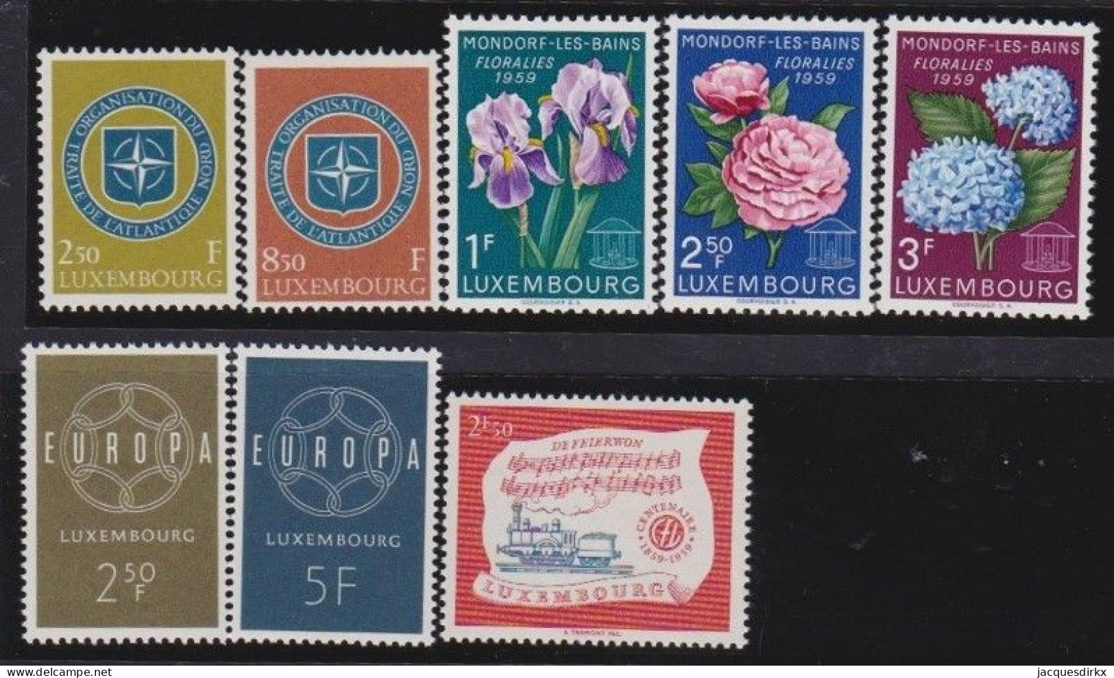 Luxembourg    .   Y&T     .  562/569     .    **      .      Neuf Avec Gomme Et SANS Charnière - Unused Stamps