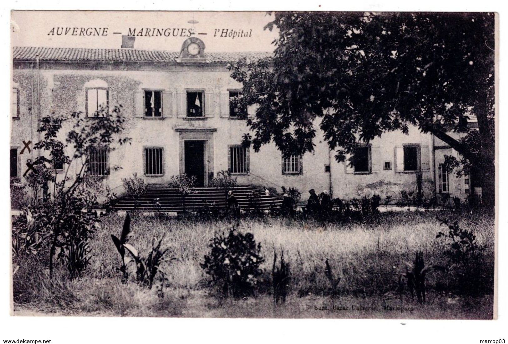 63 PUY DE DOME MARINGUES L'Hôpital  Plan Peu Courant - Maringues