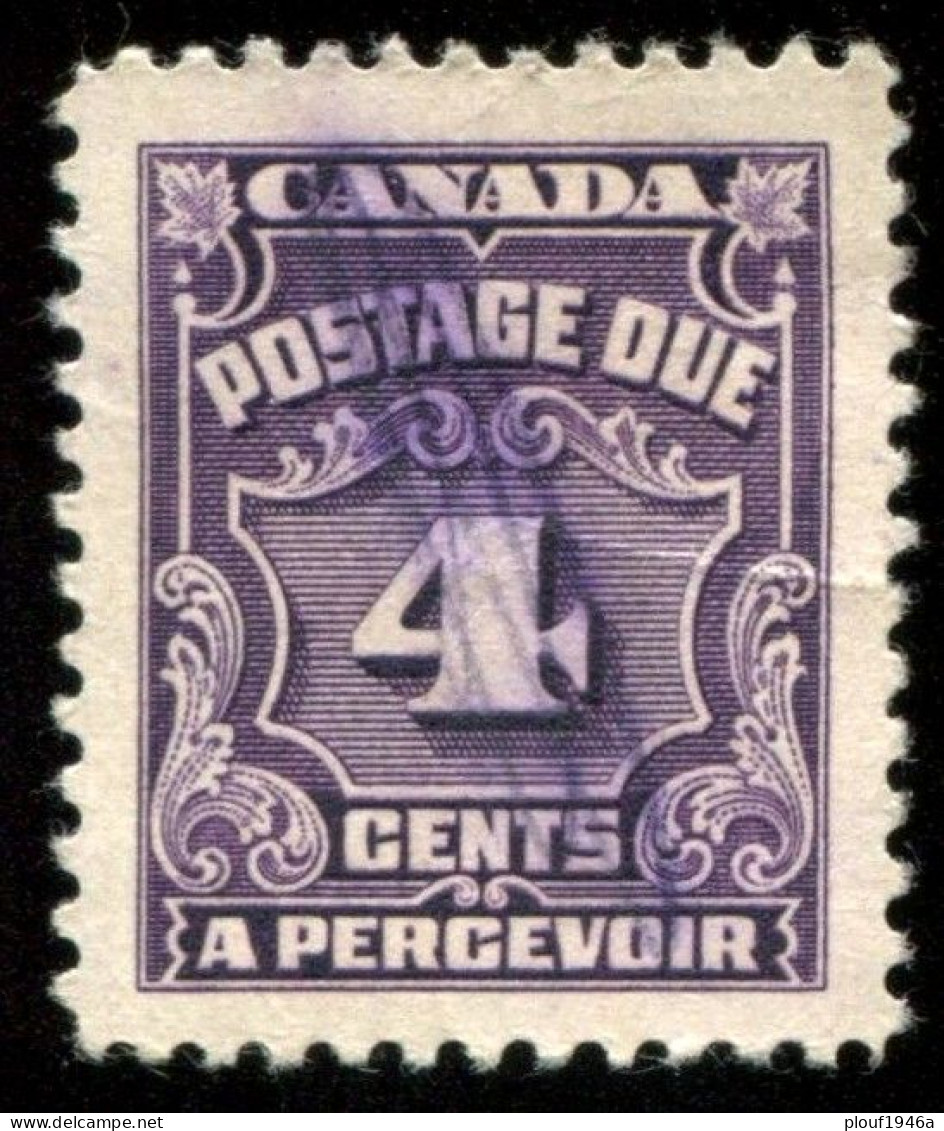 Pays :  84,1 (Canada : Dominion)  Yvert Et Tellier N° : Tx   17 (o) - Postage Due