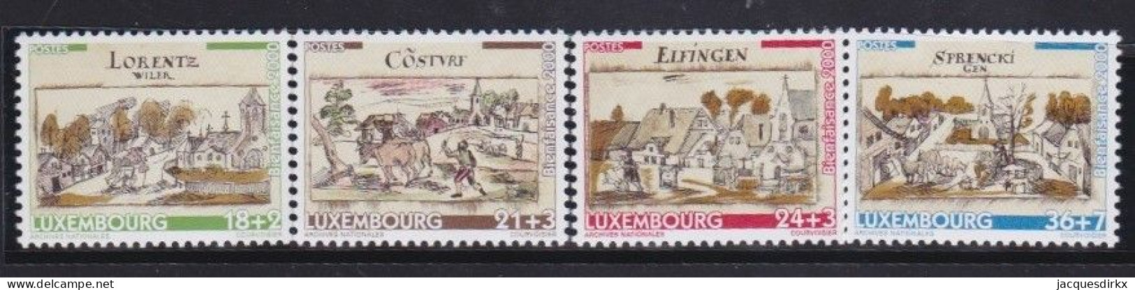 Luxembourg    .   Y&T     .    1435/1438     .    **      .      Neuf Avec Gomme Et SANS Charnière - Unused Stamps