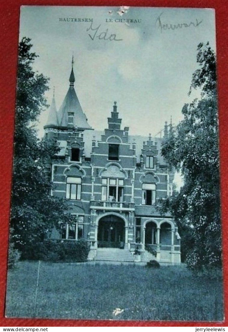 BOUTERSEM - BAUTERSEM  -  Het Kasteel  -   Le Château       -  1908  - - Boutersem