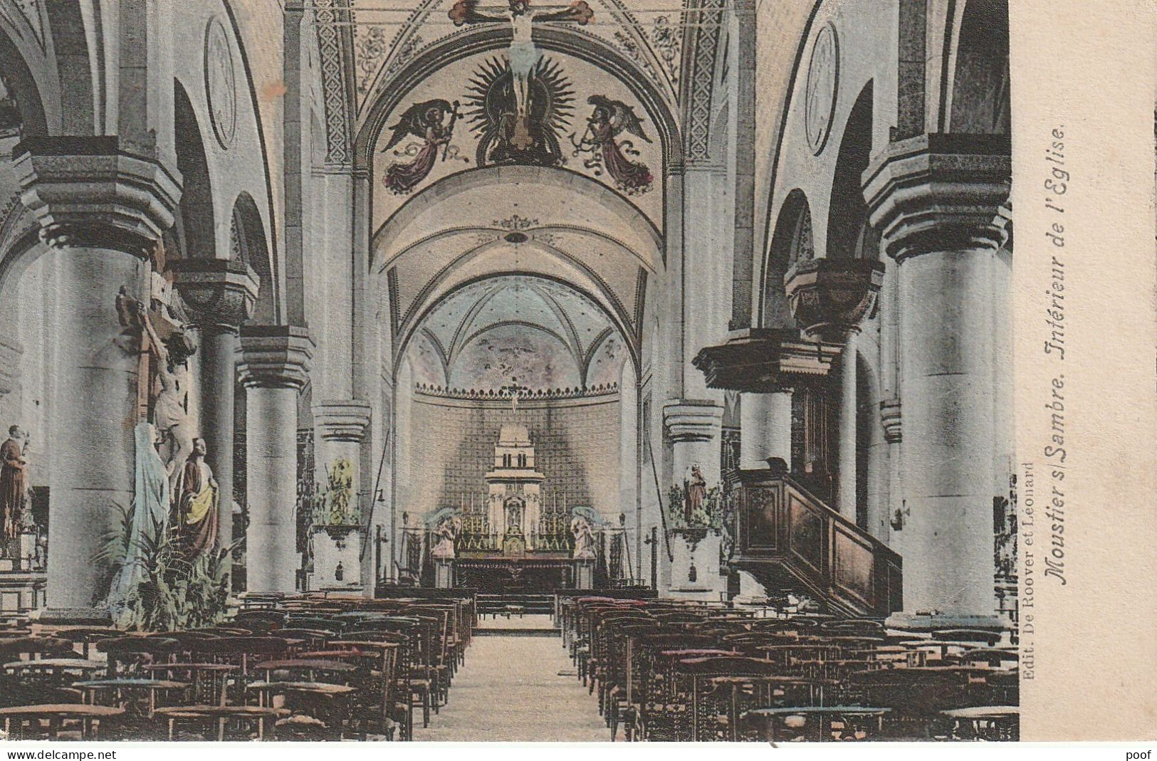 Moustier S/Sambre : Intérieur De L'Eglise - Jemeppe-sur-Sambre