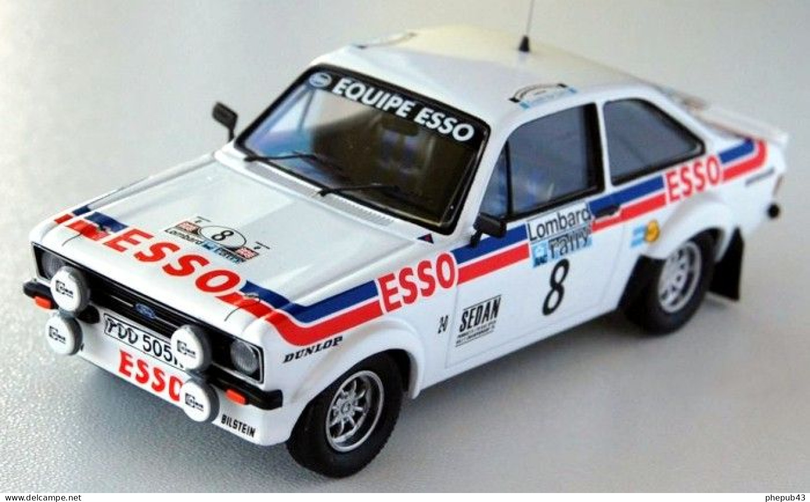 Ford Escort MK2 - 3rd RAC 1979 #8 - Roger ClarkJ. Porter - Troféu - Trofeu