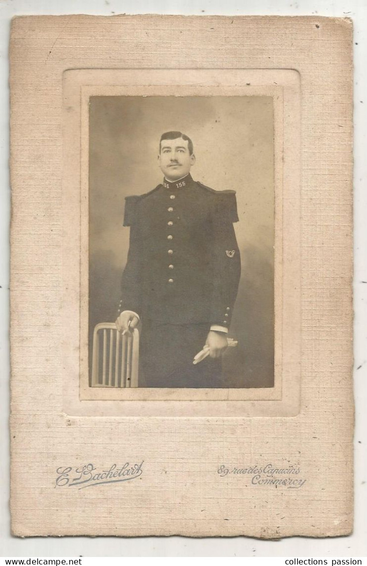 Photographie Bachelart, Commercy, 165 X 110 Mm, Militaria, Militaire Du 115 E, 2 Scans, Frais Fr 1.85 E - Guerra, Militares