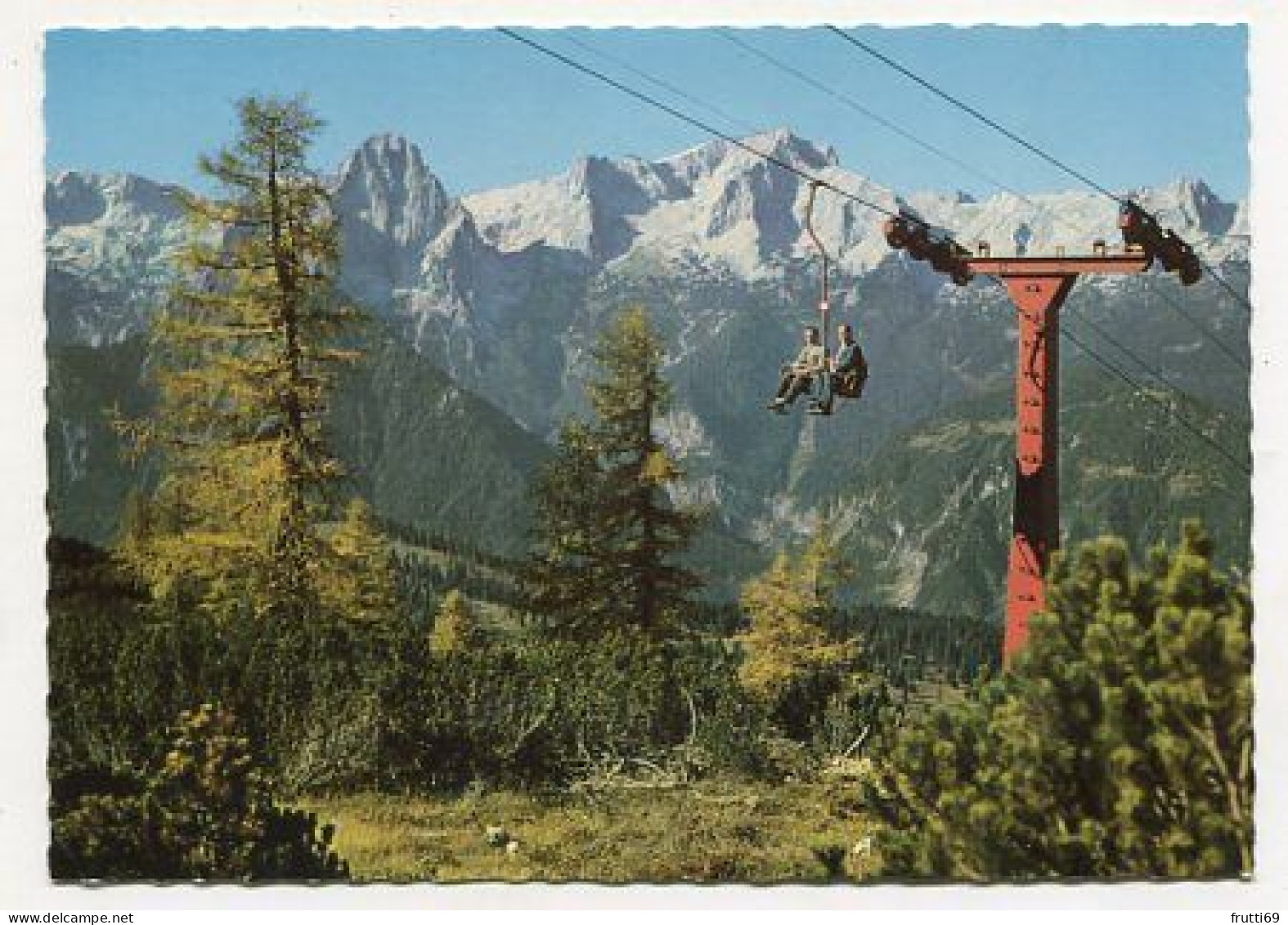 AK 152382 AUSTRIA - Hinterstoder - Mit Sessellift Zum Hutterer-Höß - Im Hintergrund Das Tote Gebirge - Hinterstoder