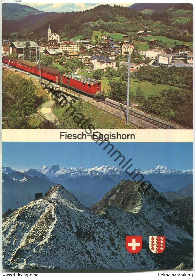 Fiesch-Eggishorn Bahn - Verlag Klopfenstein Adelboden - Fiesch