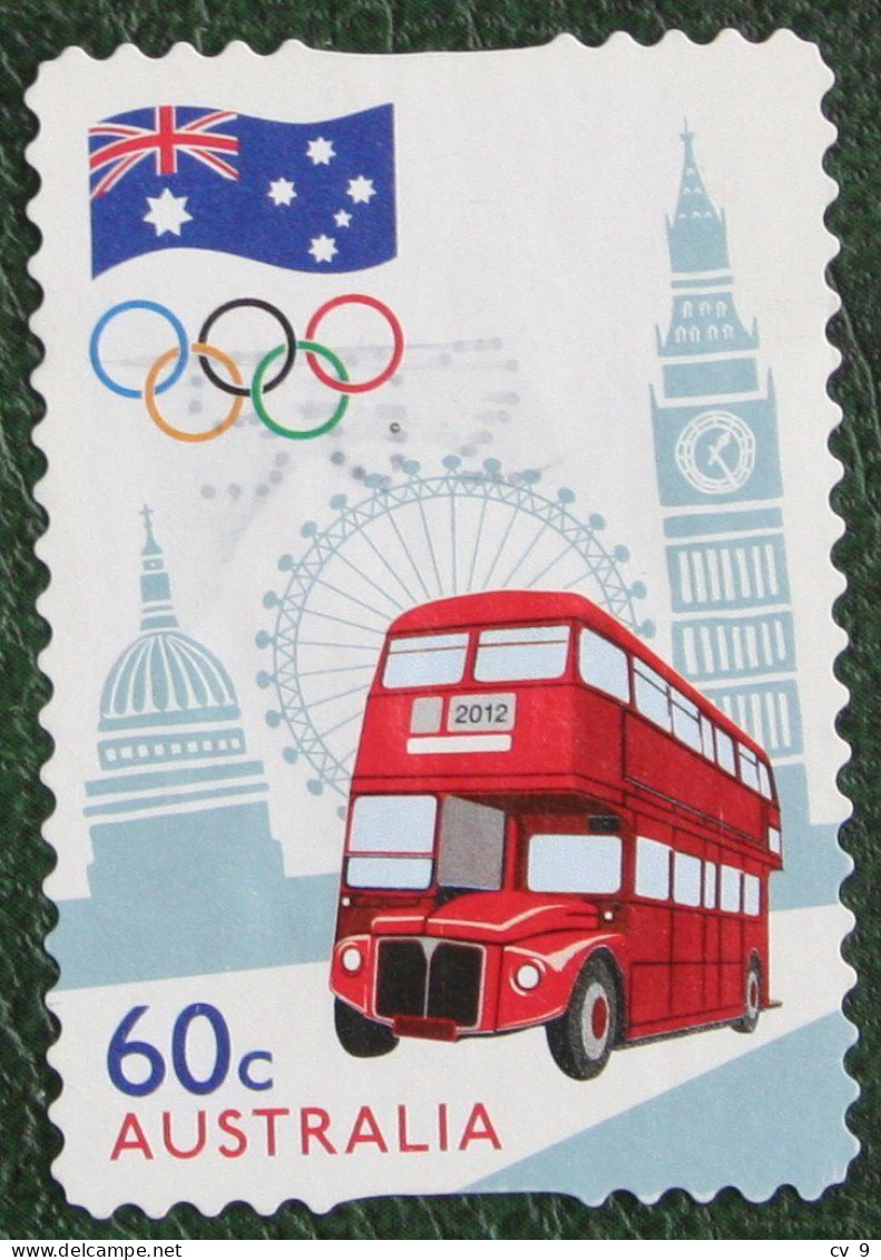 Olympische Spiele Olympic Games Bus 2012 Mi 3753 Y&T - Used Gebruikt Oblitere Australia Australien Australie - Used Stamps