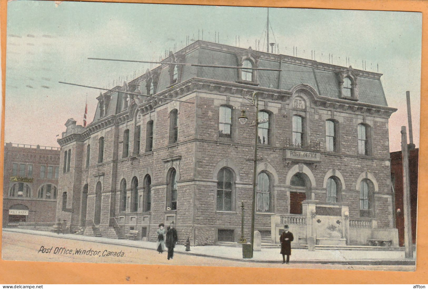 Windsor Ontario Canada Old Postcard - Windsor