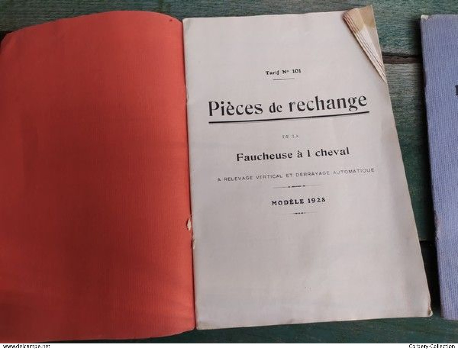 Catalogues Pièces De Rechange Faucheuse à Cheval 1925-1928 / Agriculture Agricole - Supplies And Equipment