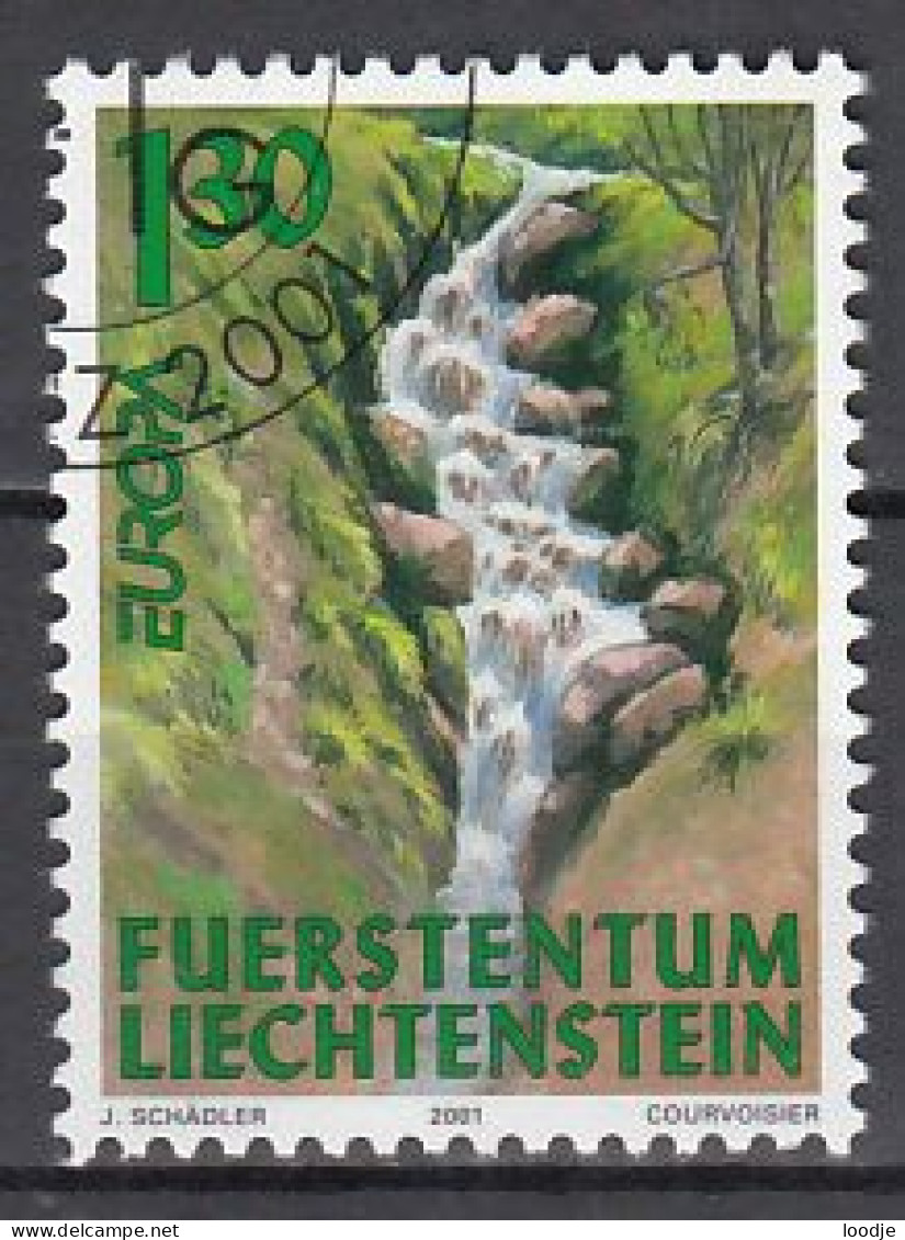 Liechtenstein  Europa Cept 2001 Gestempeld - 2001