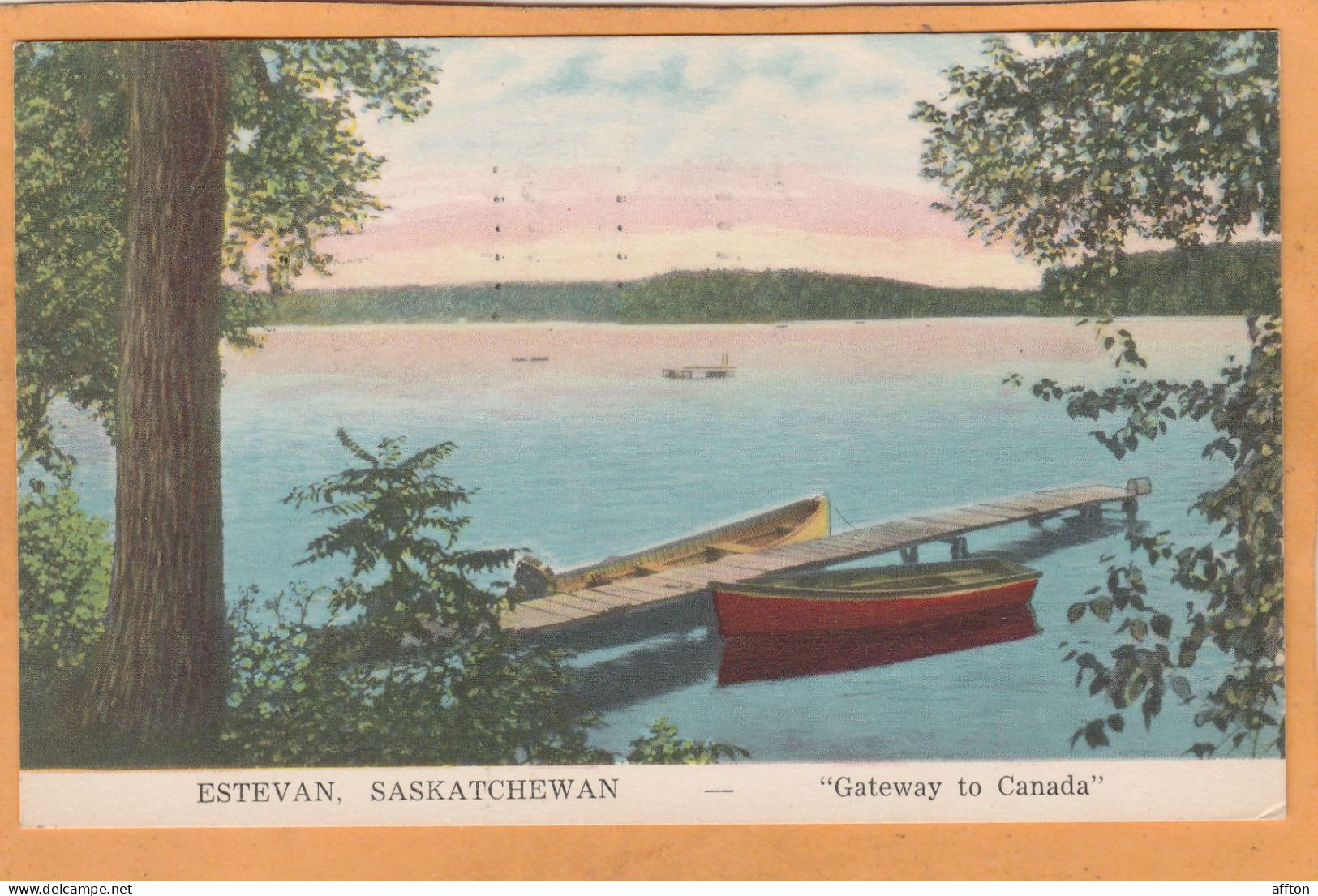 Estevan Saskatchewan Canada Old Postcard - Andere & Zonder Classificatie