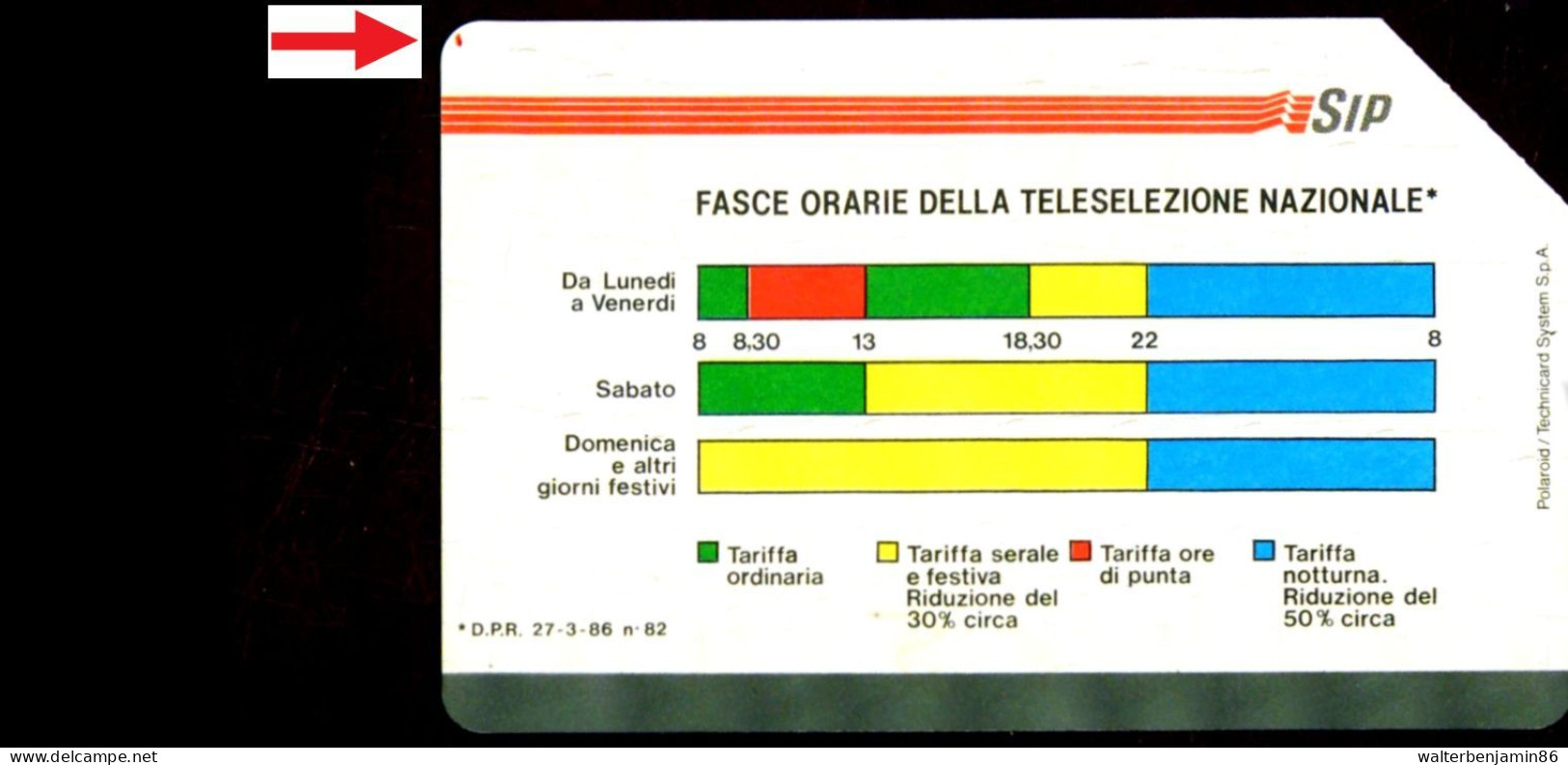 G 20 C&C 1117 SCHEDA USATA FASCE ORARIE 30.06.90 10 TEP VARIANTE VERNICE ROSSA - Fouten & Varianten