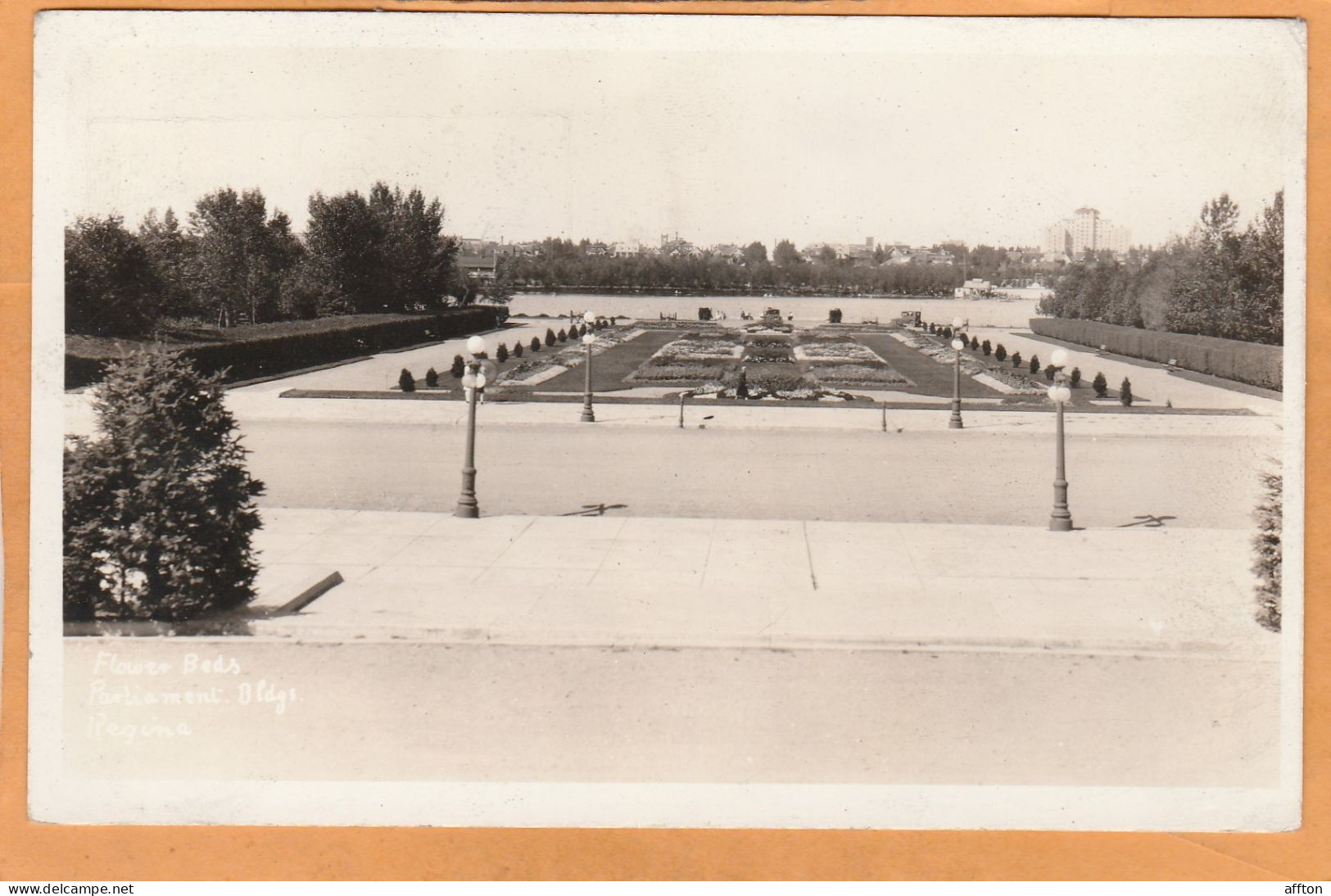 Regina Saskatchewan Canada Old Real Photo Postcard - Regina