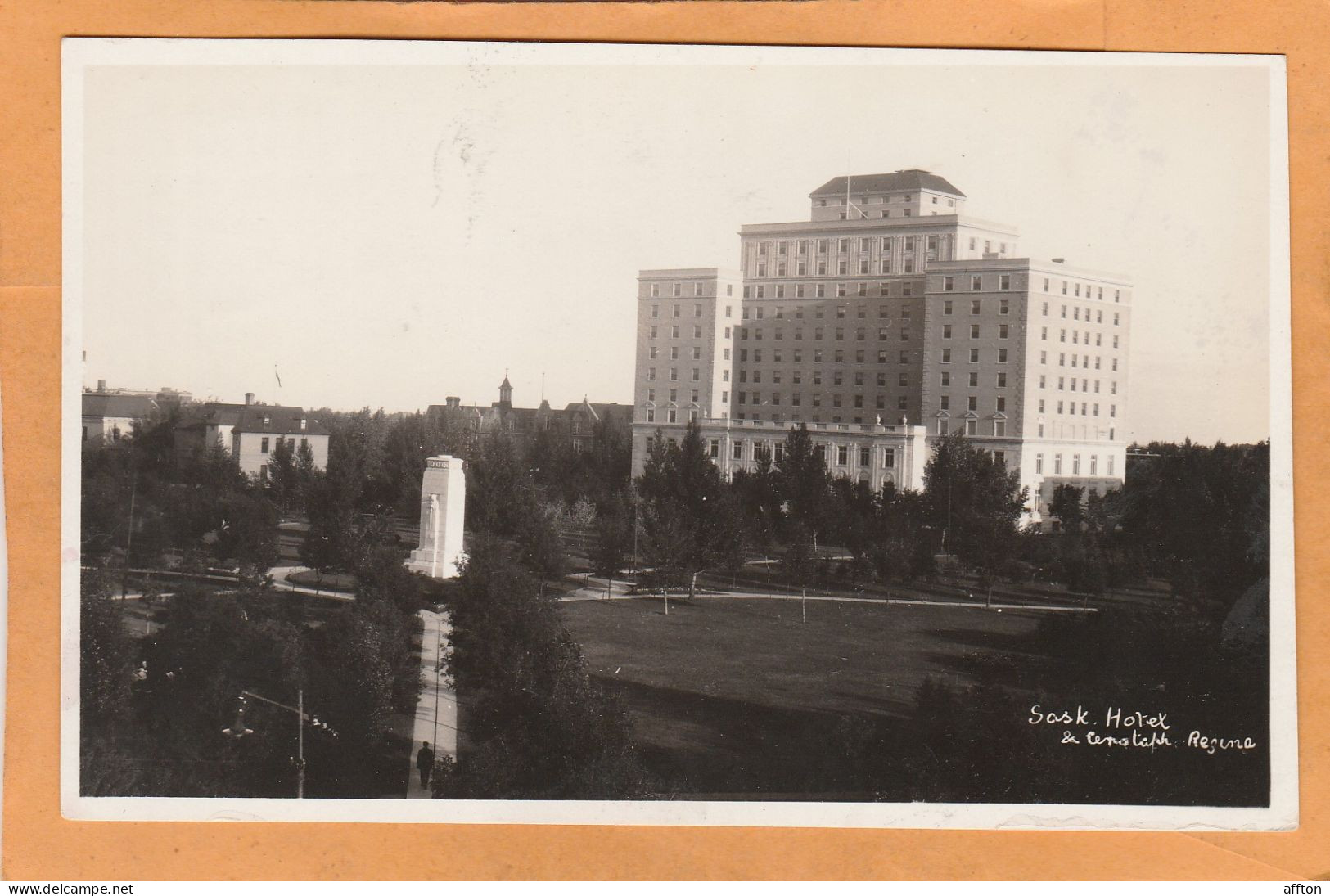 Regina Saskatchewan Canada Old Real Photo Postcard - Regina