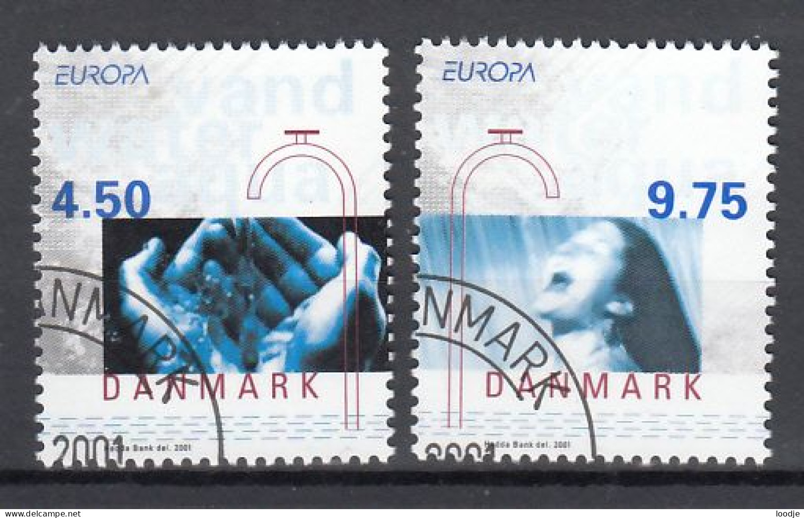 Denemarken Europa Cept 2001 Gestempeld - 2001