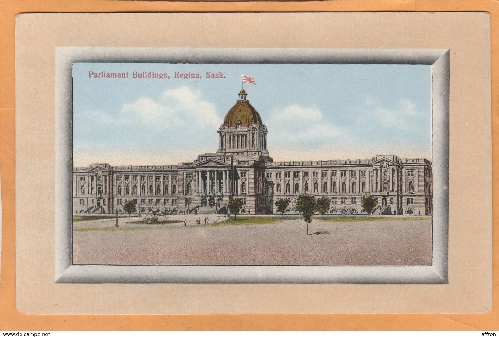 Regina Saskatchewan Canada Old Postcard - Regina