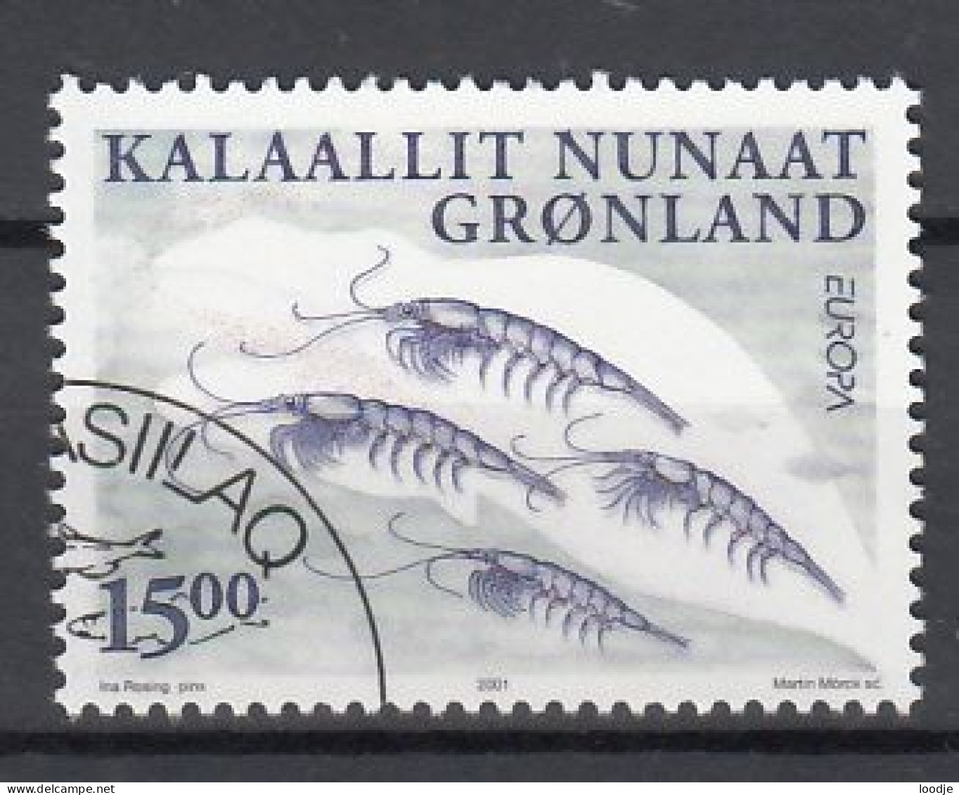 Groenland Europa Cept 2001 Gestempeld - 2001