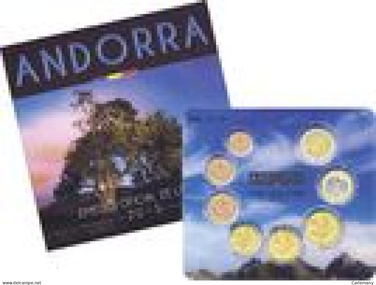 EUROS ANDORRA SET 2015   8 V. - Andorra