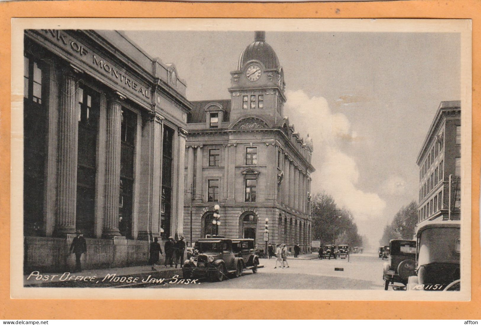 Moose Jaw Saskatchewan Canada Old Postcard - Andere & Zonder Classificatie