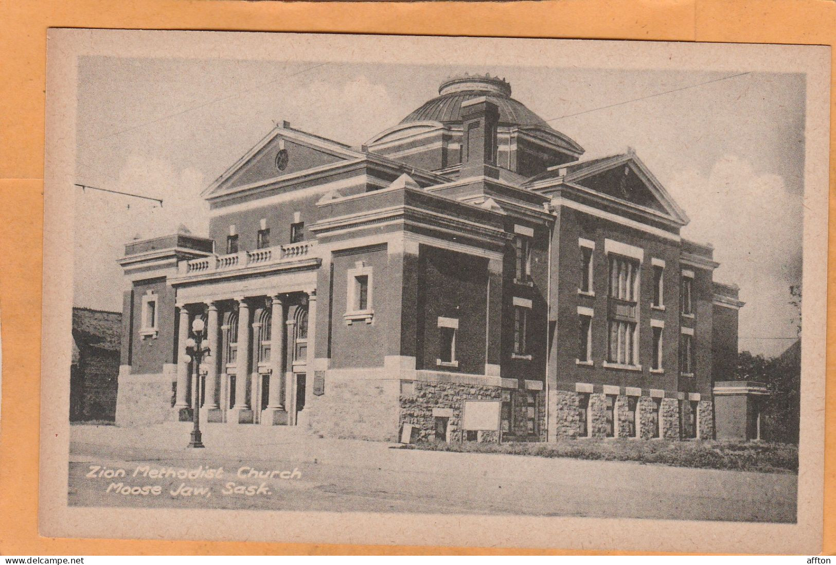 Moose Jaw Saskatchewan Canada Old Postcard - Other & Unclassified