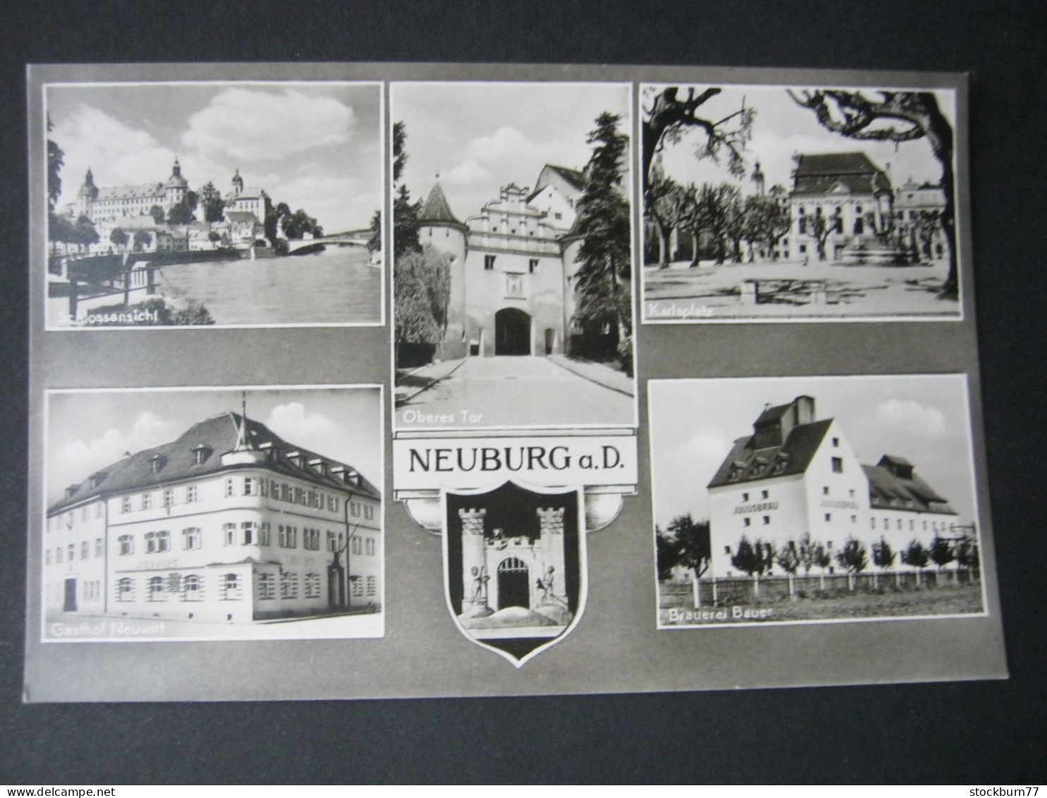 NEUBURG ,  Schöne Karte  Um 1960 - Neuburg