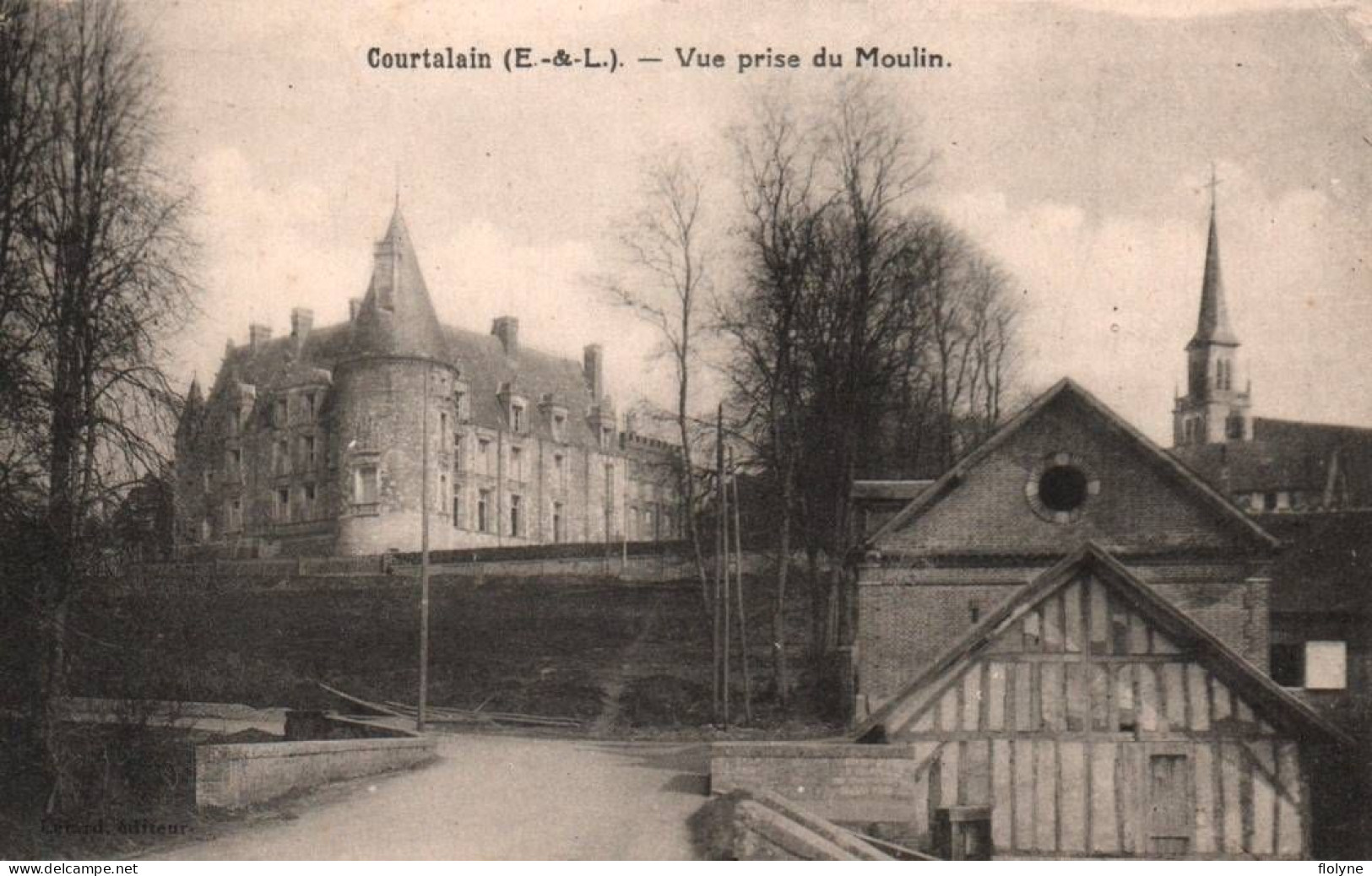 Courtalain - Vue Prise Du Moulin - Courtalain