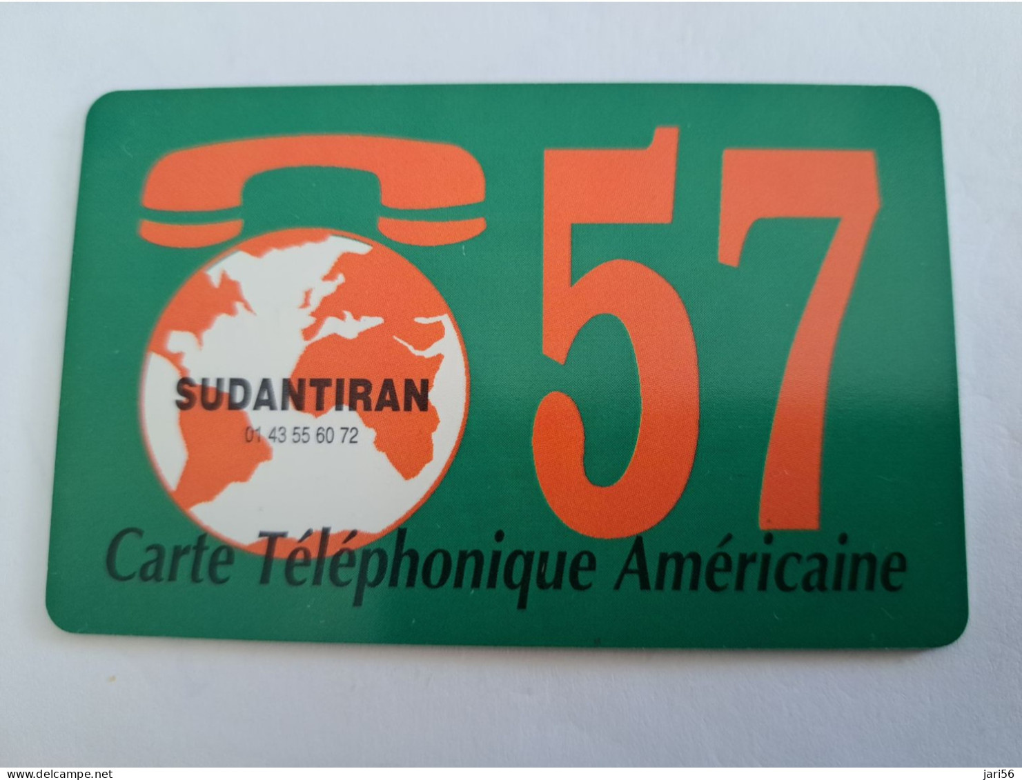 FRANCE/FRANKRIJK  / 120 UNITS/ SUDANTIRAN 57/     / PREPAID  MINT      ** 14716** - Nachladekarten (Handy/SIM)