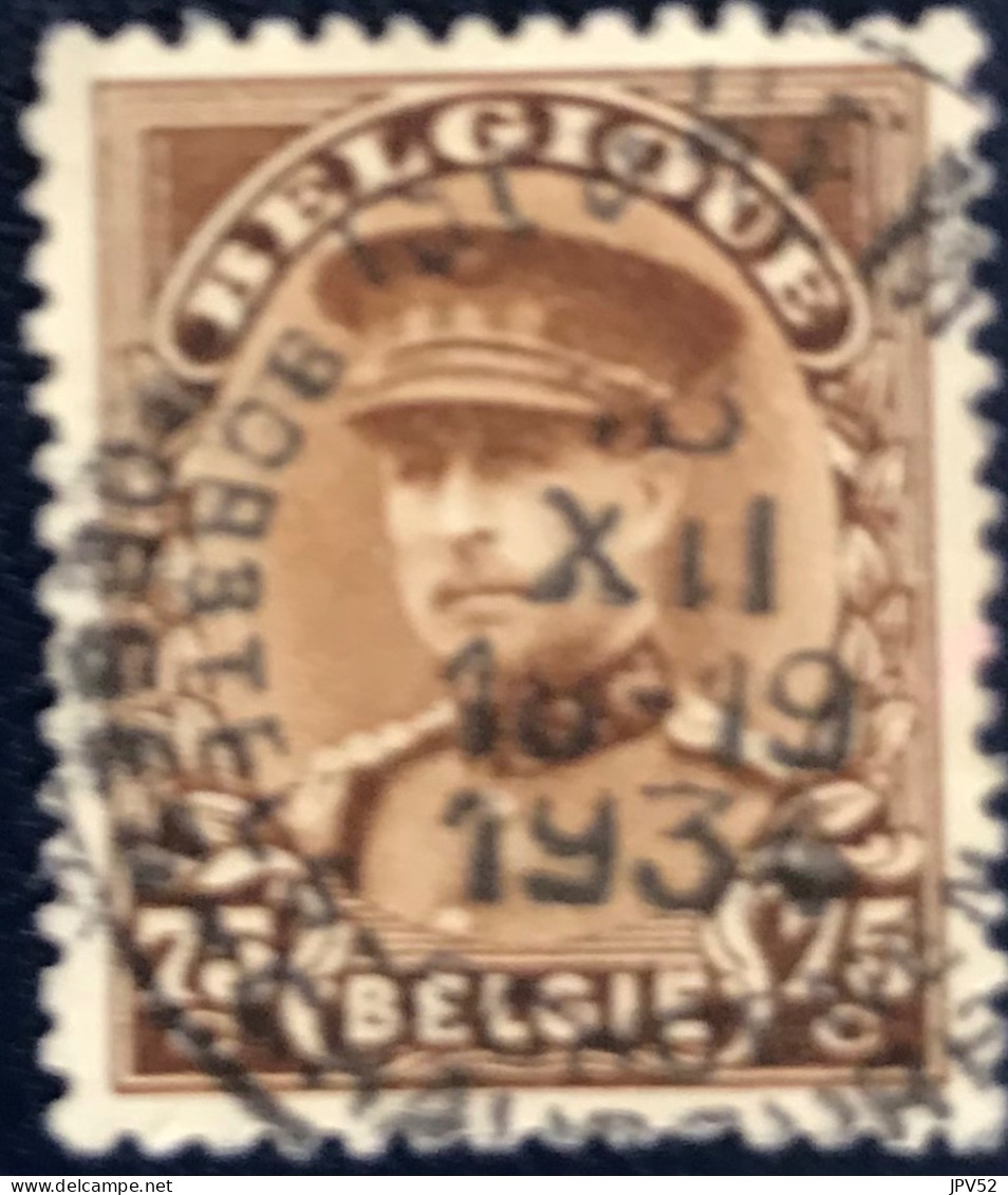 België - Belgique - C18/14 - 1932 - (°)used - Michel 332 - Koning Albert I - 1931-1934 Kepi