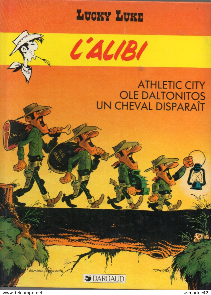 LUCKY LUKE  L  ALIBI     1987   TRES BON ETAT - Lucky Luke