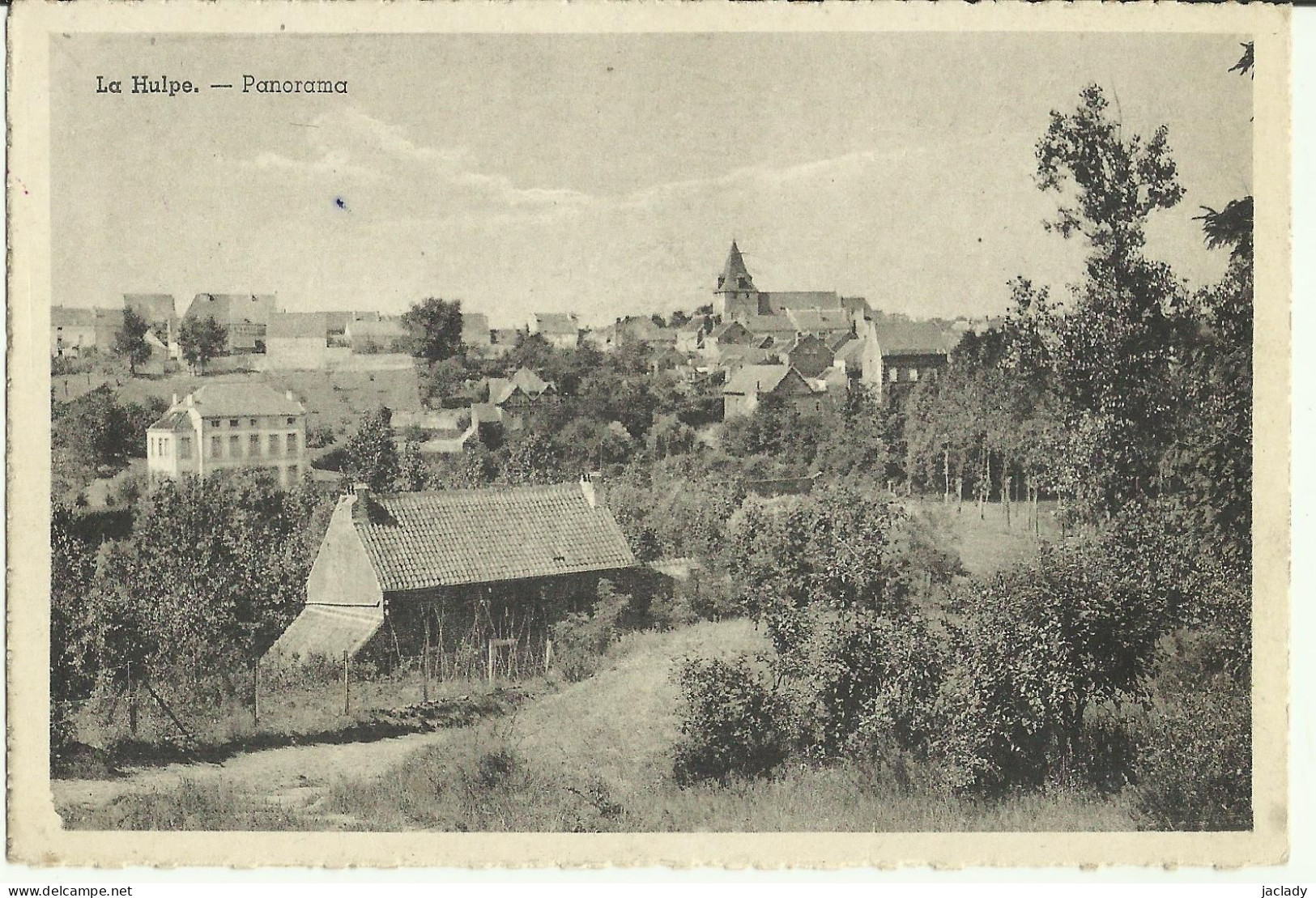 La Hulpe -- Panorama.    (2 Scans) - La Hulpe