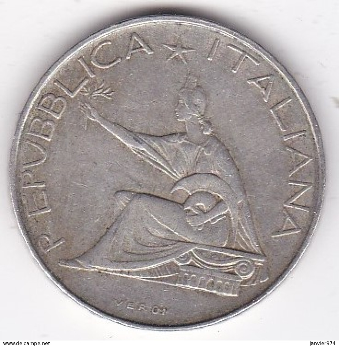 500 Lire 1961. Anniversaire Unification De L’Italie 1861 – 1961, En Argent - 500 Liras