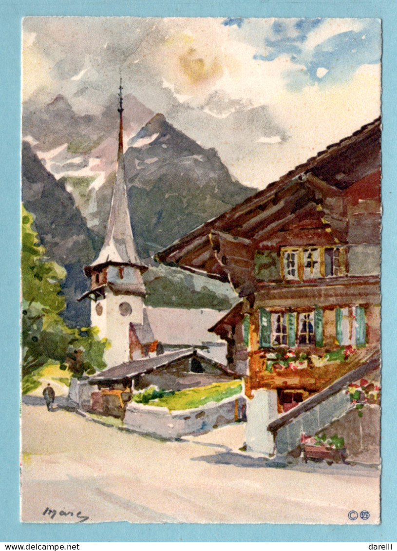 CP Suisse - Gsteig  - Illustration - Gsteig Bei Gstaad