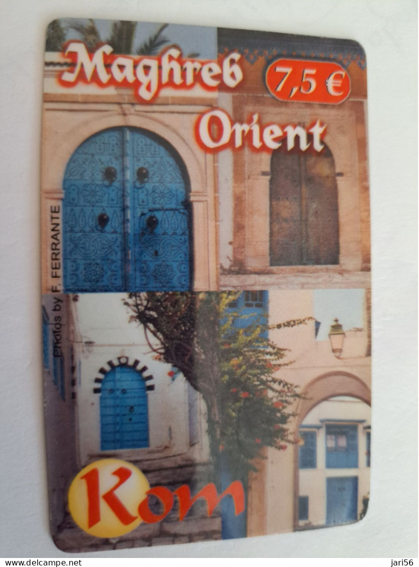 FRANCE/FRANKRIJK  / € 7,5/ MAGHREB ORIENT / HOUSE SCENE    / PREPAID  USED         ** 14731** - Mobicartes (GSM/SIM)