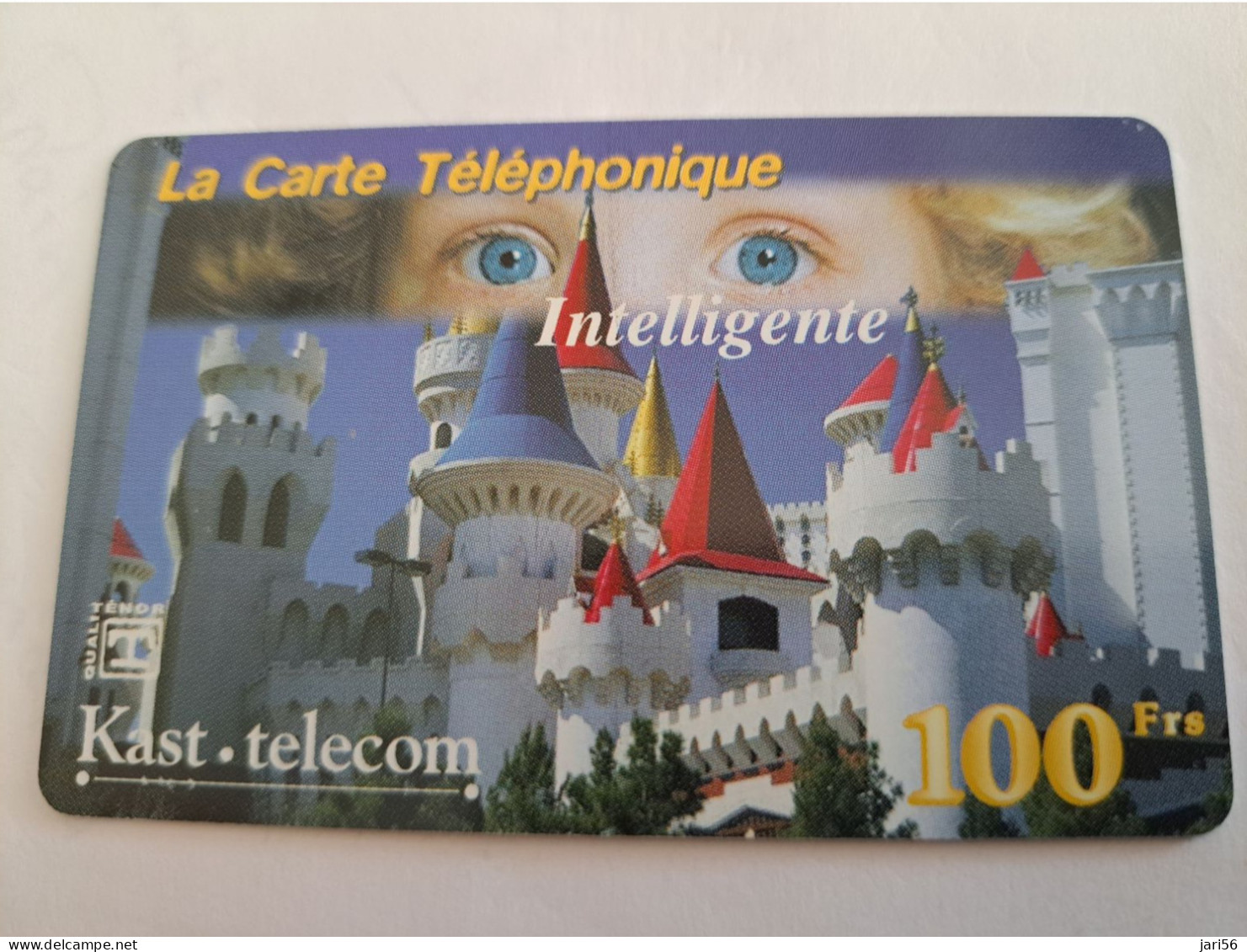 FRANCE/FRANKRIJK  / 100 FR/ KAST TELECOM/ INTELLIGENTE/ CASTLE     / PREPAID  USED         ** 14732** - Prepaid: Mobicartes