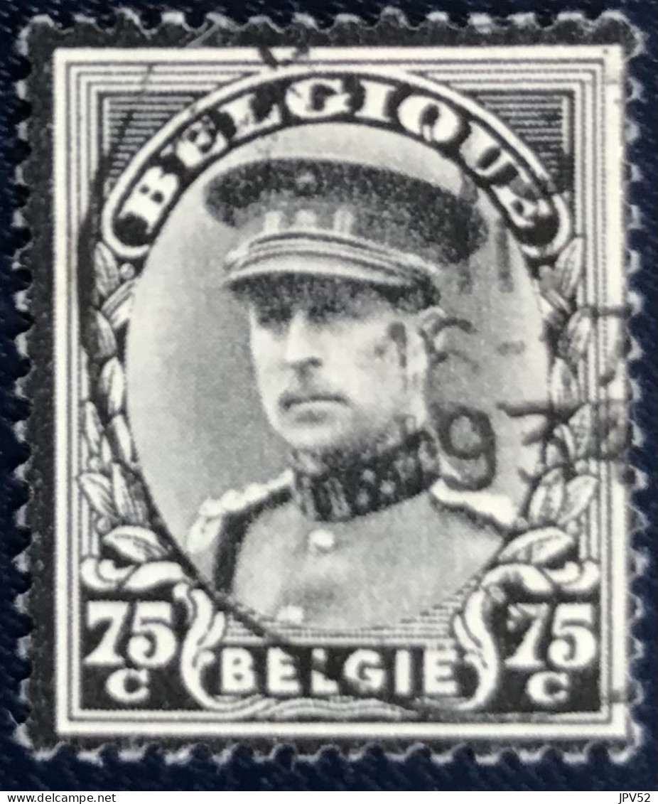 België - Belgique - C18/14 - 1934 - (°)used - Michel 376 - Koning Albert I - 1931-1934 Quepis