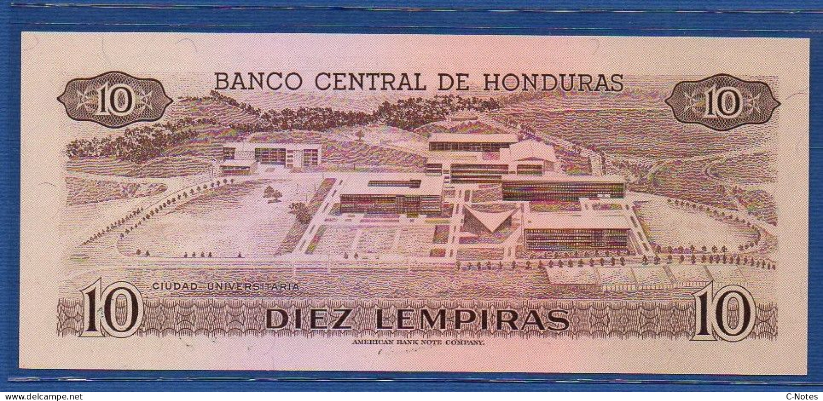 HONDURAS - P. 64b – 10 Lempiras 9.IV.1987 UNC, S/n AC582768 - Honduras