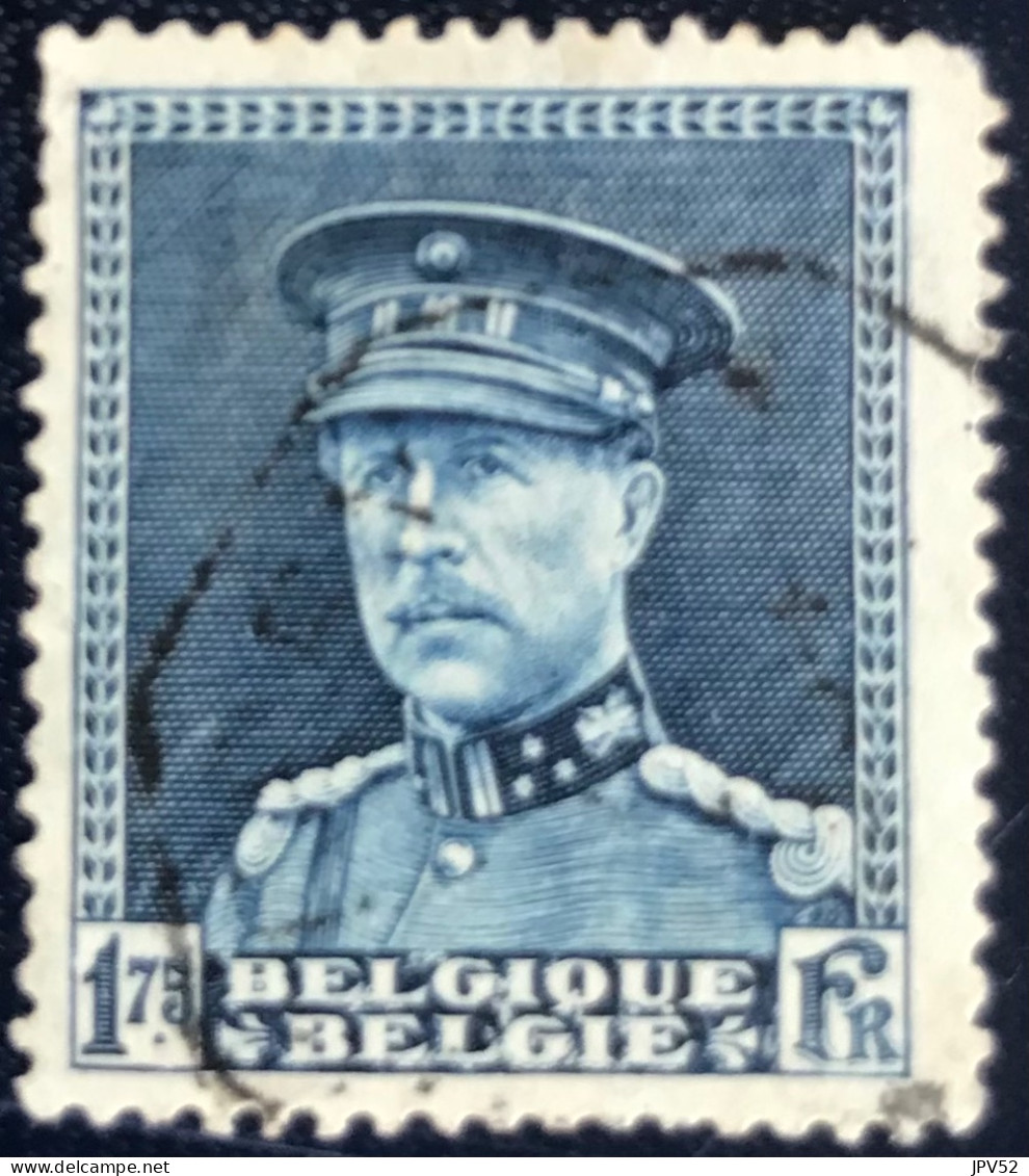België - Belgique - C18/14 - 1931 - (°)used - Michel 308 - Koning Albert I - 1931-1934 Képi