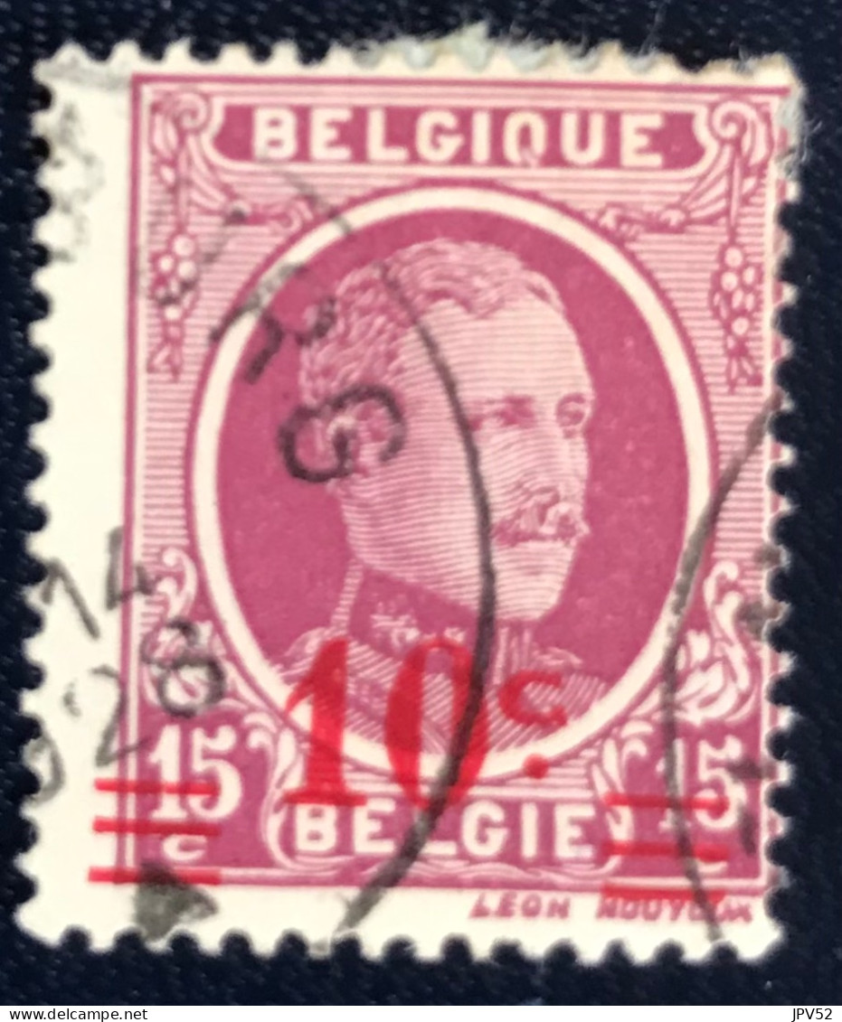 België - Belgique - C18/14 - 1927 - (°)used - Voorafgestempeld - Michel 224 - Koning Albert I - Typo Precancels 1922-31 (Houyoux)